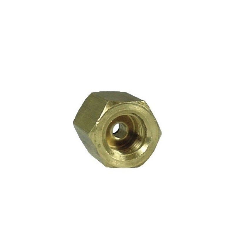 1/4 Female to 3/16 Female Inverted Flare Brass Reducer Union